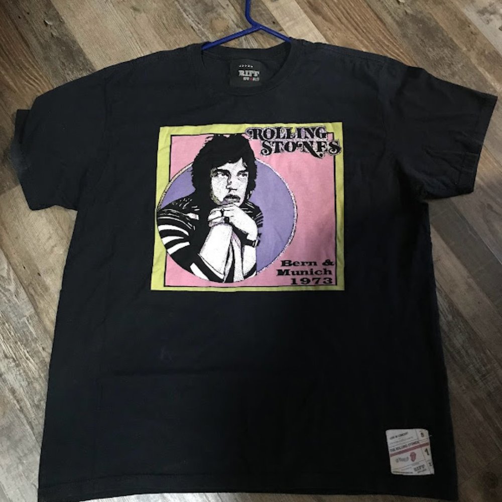 Riff Stars The Rolling Stones Bern & Munich 1973 L Large